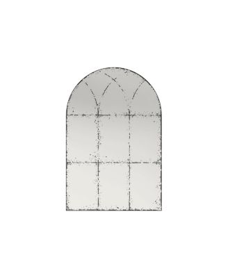 Wall Mount Semi Circle Mirror Versatile Decor for Bedroom Living Room Dining Room Fireplace Foyer