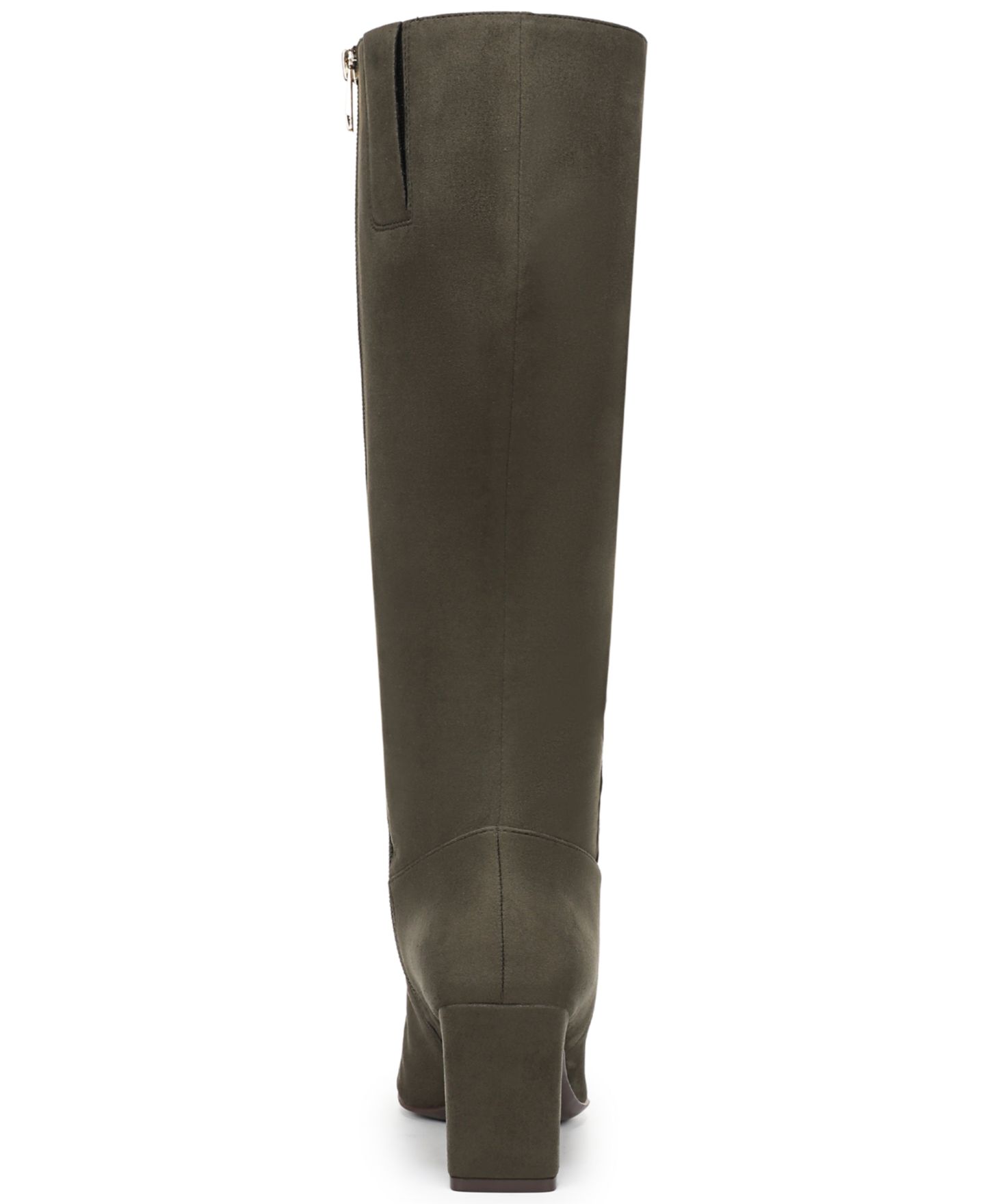 Женские ботинки Naturalizer Nona Zipper Tall Boots, Regular, Wide and Extra Wide Calf, цвет: Глиняный — фото 3