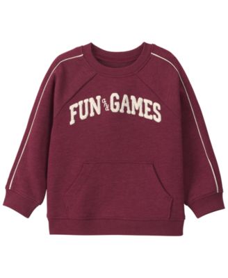 Toddler Boys' 2T-5T Fun and Games Graphic Sweatshirt 