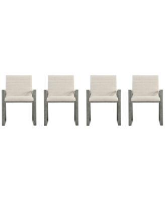 Tribeca 4-Piece Upholstered Armchair Set