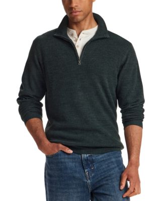 Men's Soft Touch All Over Texture Quarter-Zip Sweater