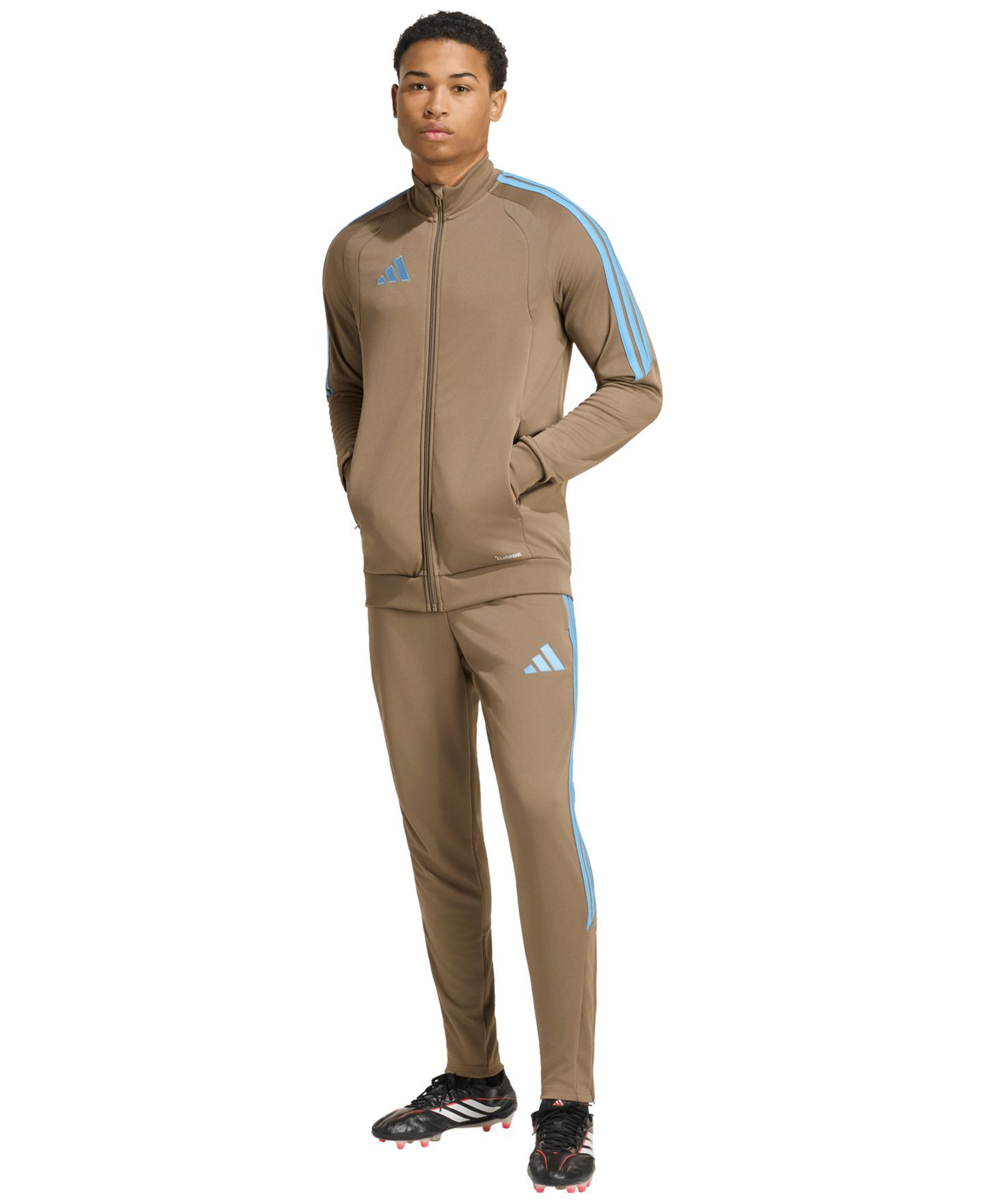 Мужские брюки adidas Tiro 26 League Training, цвет: Хаки — фото 2