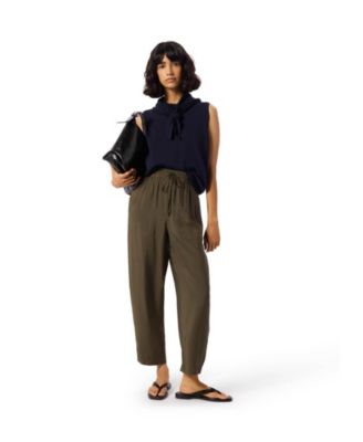 women's Tie Waist Trouser