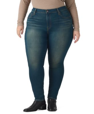 Trendy Plus Size 721 High-Rise Skinny Jeans