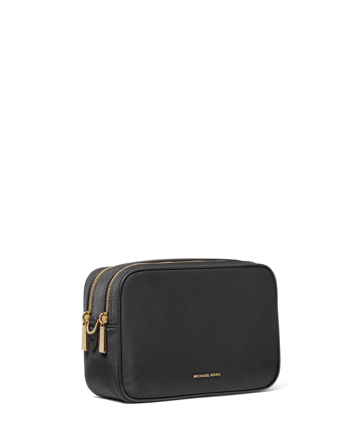 Michael Kors Bryant Medium Double Zipper Chain Camera Crossbody Handbag