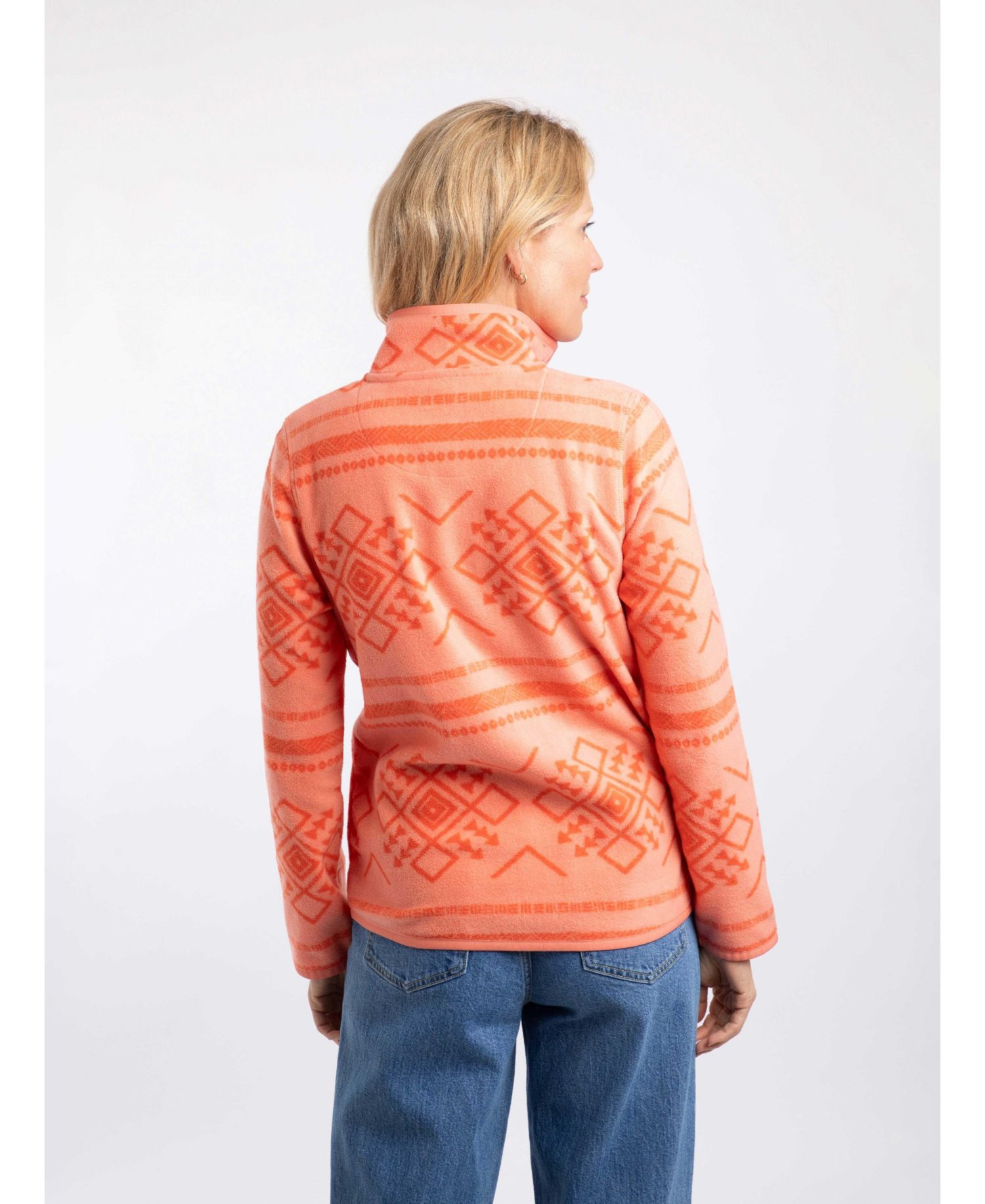 Women's Amy Microfleece Long-Sleeve Mock-Neck Sweatshirt