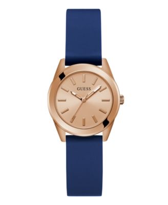 Women's Quartz Blue Silicone Watch 32mm