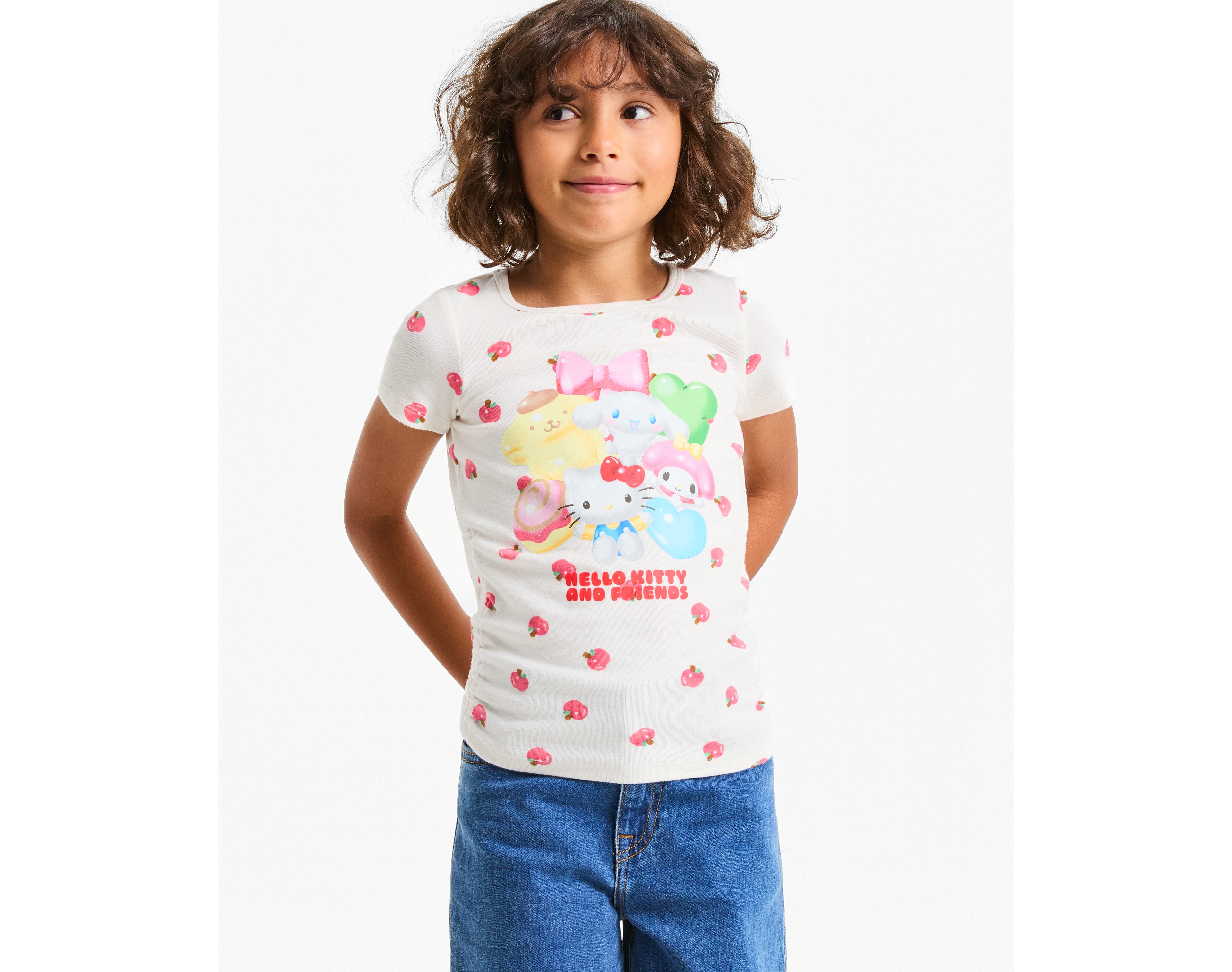 Hello Kitty and Friends | Macy's Toddler's & Little Girls' 2T-6X Short-Sleeve Graphic T-Shirt, Exclusive