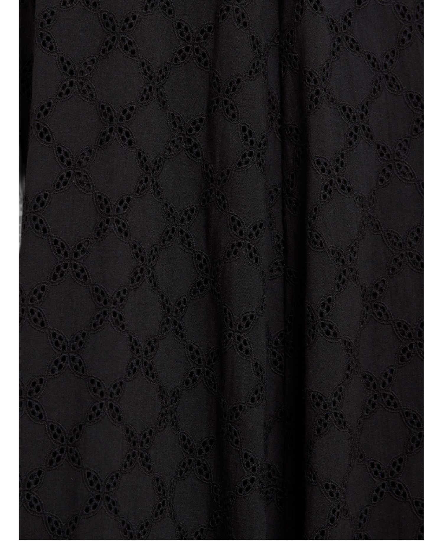 Women's Marisol Square-Neck Short-Sleeve Cotton Broderie Gown