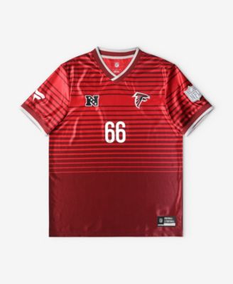 Big Boys and Girls Red Atlanta Falcons Football x Football V-Neck Fan Jersey