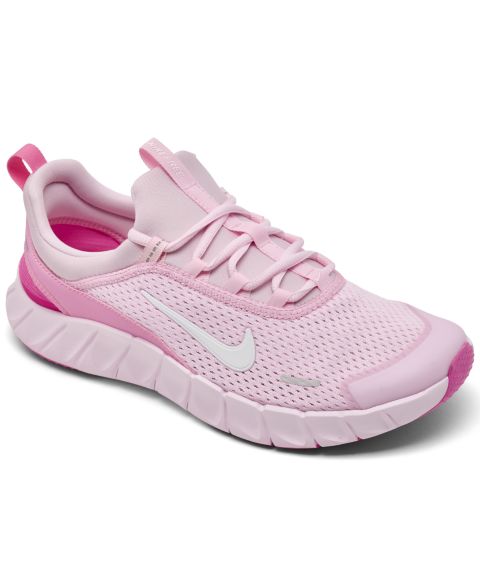 Детские беговые кроссовки Nike Free Ride, цвет: Розовый