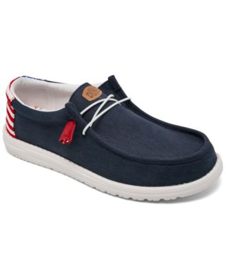 Men's Wally Americana Lifestyle Moccasin Loafers from Finish Line