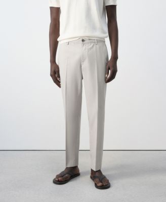 Men's Slim-Fit Cotton-Lyocell-Blend Pants