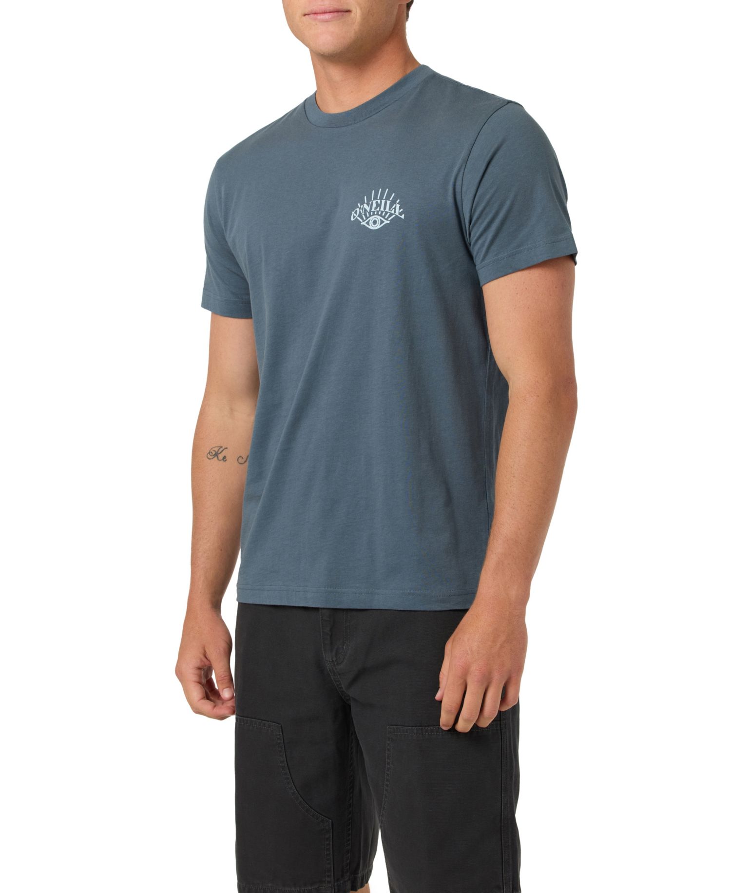 Men's Sun Eye Classic Silhouette Crewneck T-Shirt