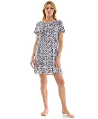 Women's Short-Sleeve Sleep Shirt
