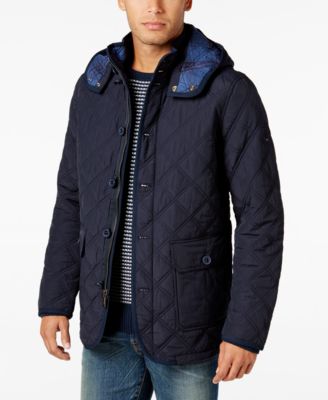 tommy hilfiger men's quilted jacket