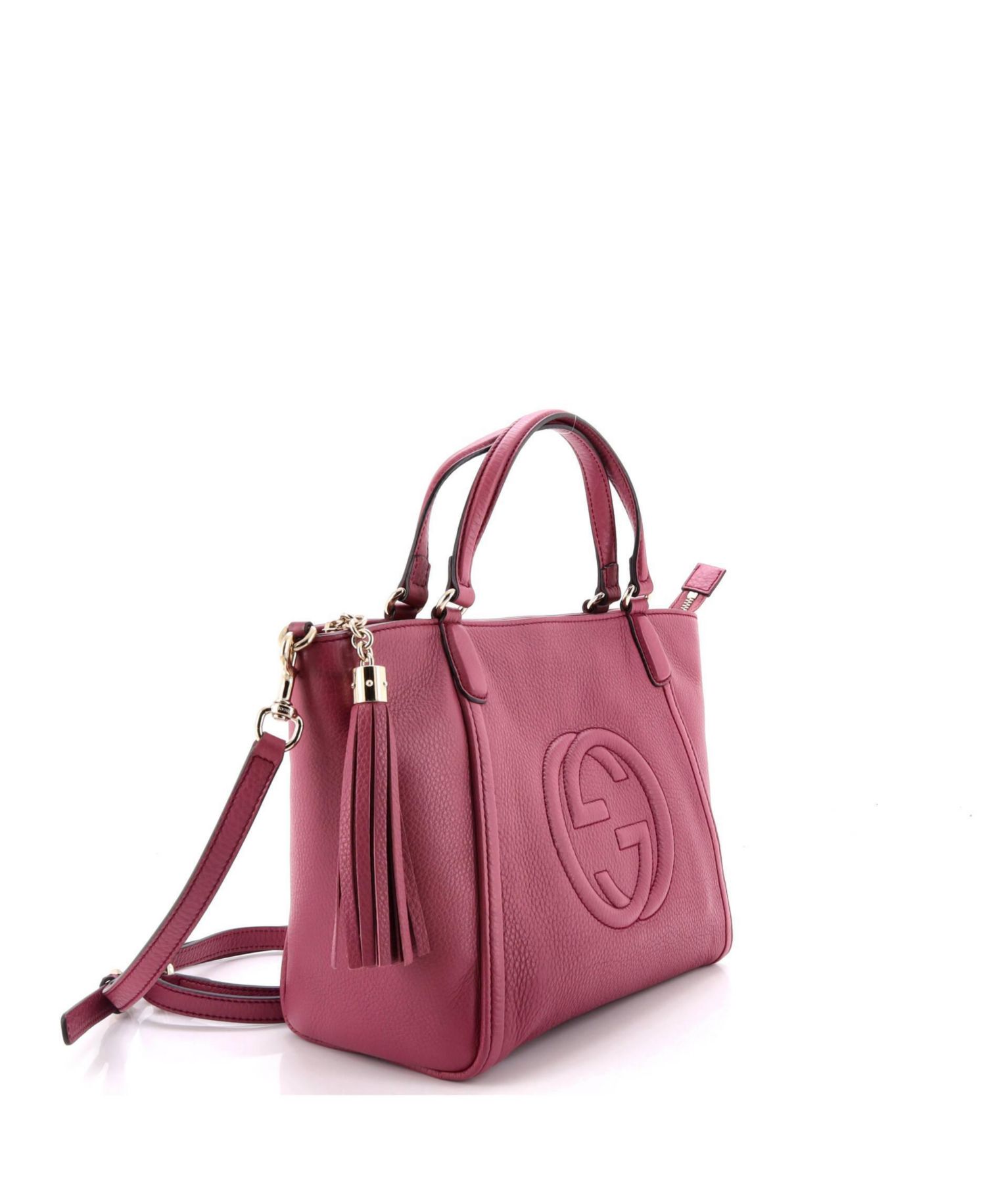 Small Soho Convertible Top Handle Bag Leather