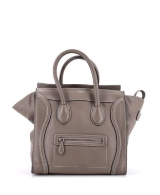Mini Luggage Bag Grainy Leather