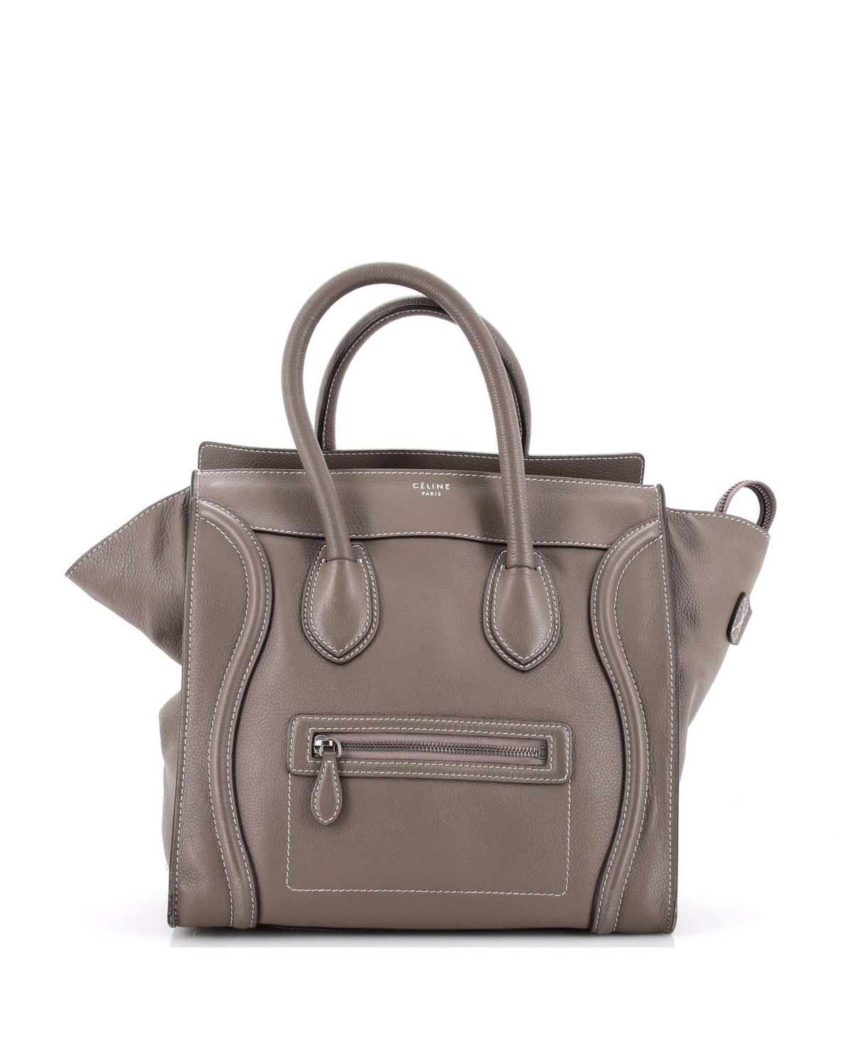 Pre-Owned Celine Mini Luggage Bag Grainy Leather