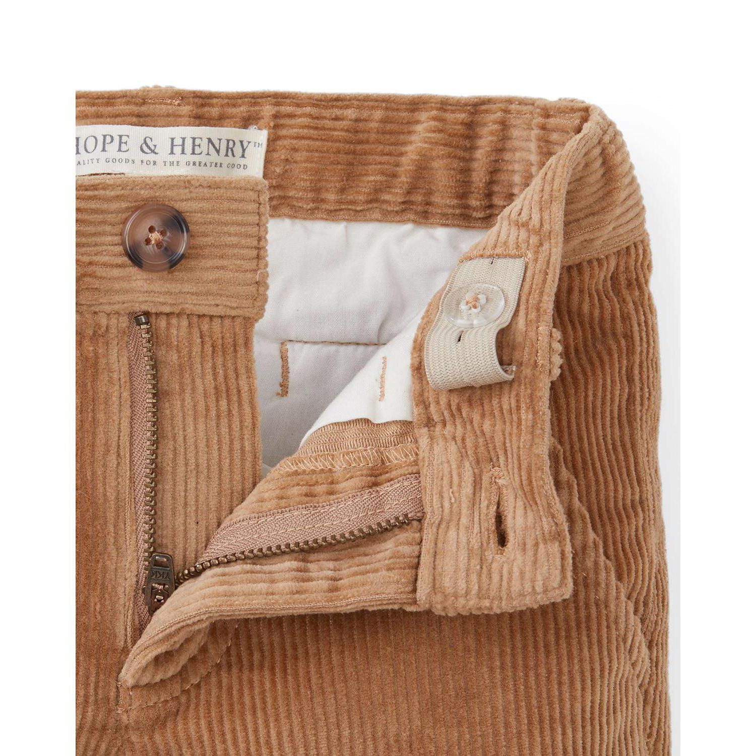 Big Boys 14- 16 Organic Corduroy Pant