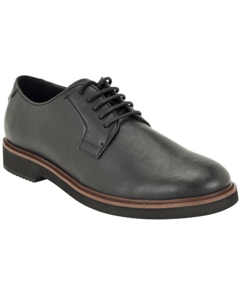 Обувь Calvin Klein Men's Torrean Casual Derby Shoes, цвет: Чёрный