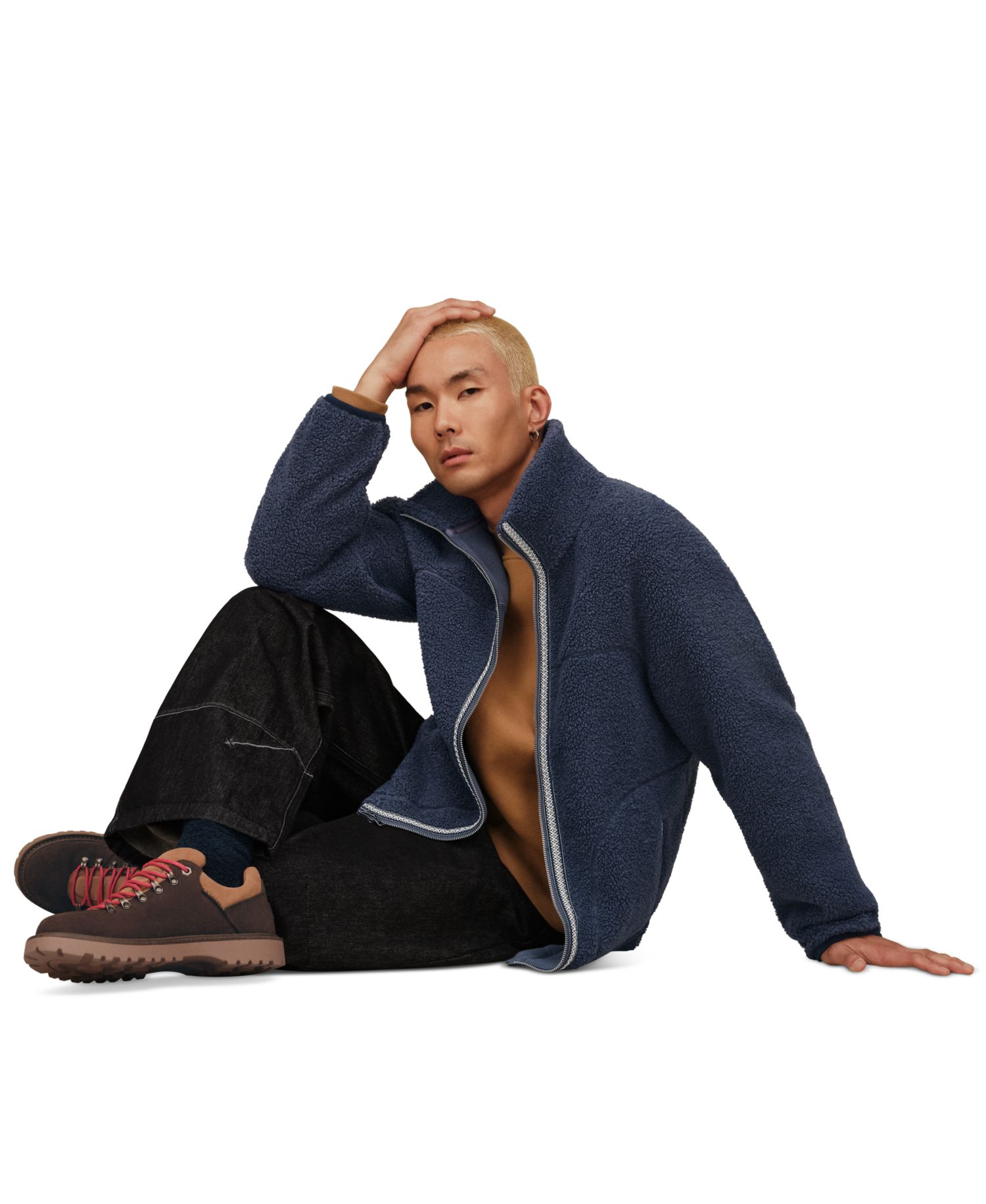 Men's UGGbraid Full-Zip Hooded Jacket