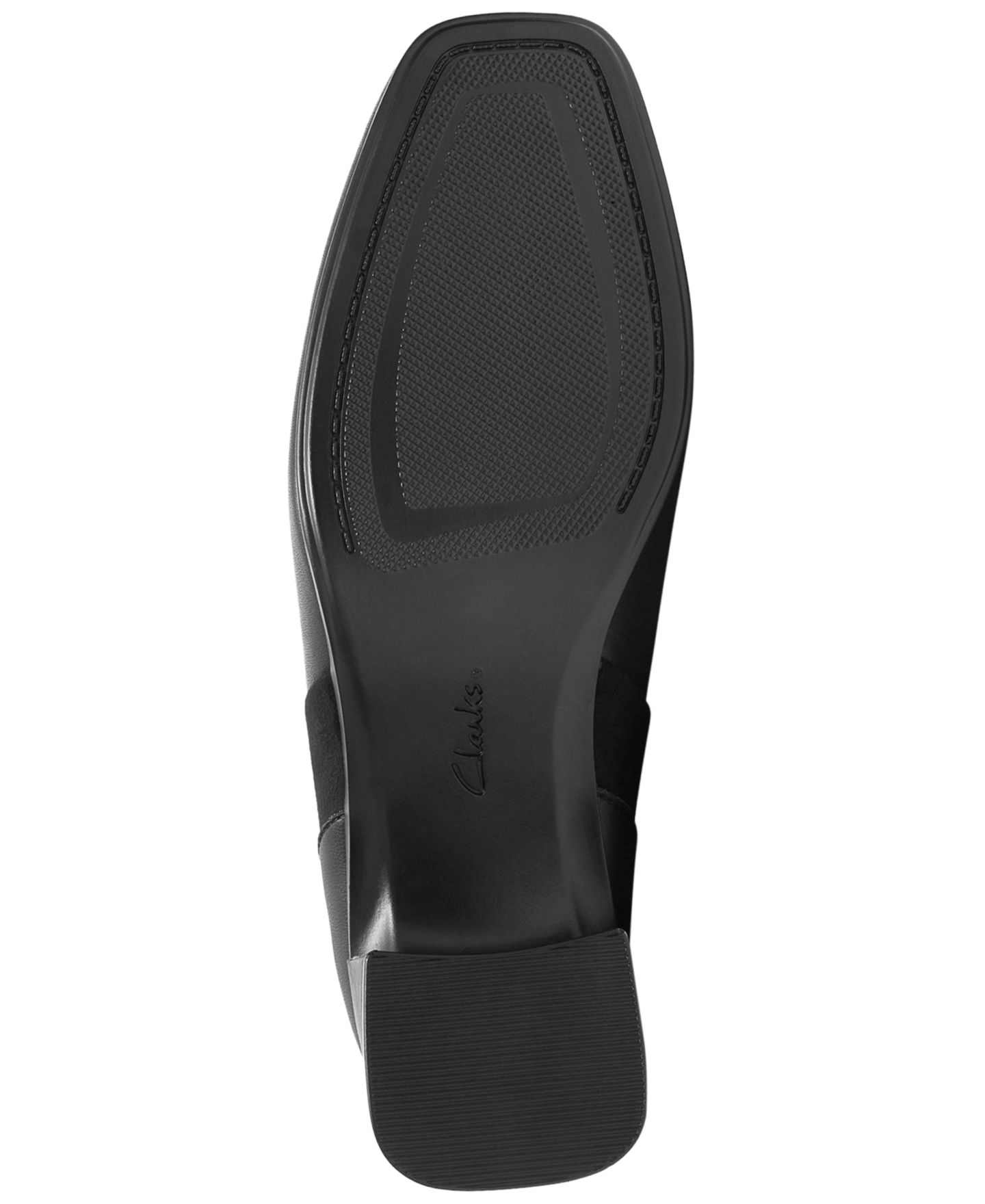 Женские ботильоны-слипоны Clarks Collection Marriann Pure, цвет: Чёрный кожаный — фото 5