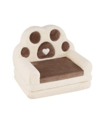 2-in-1 Convertible Kids Sofa Lounger with Removable Cover