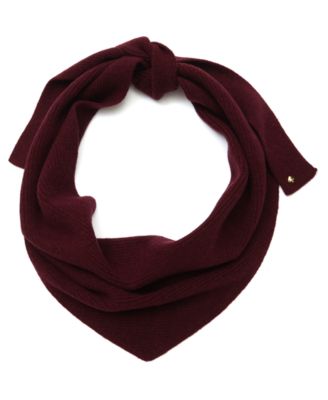 Women's Knit Triangle Scarf