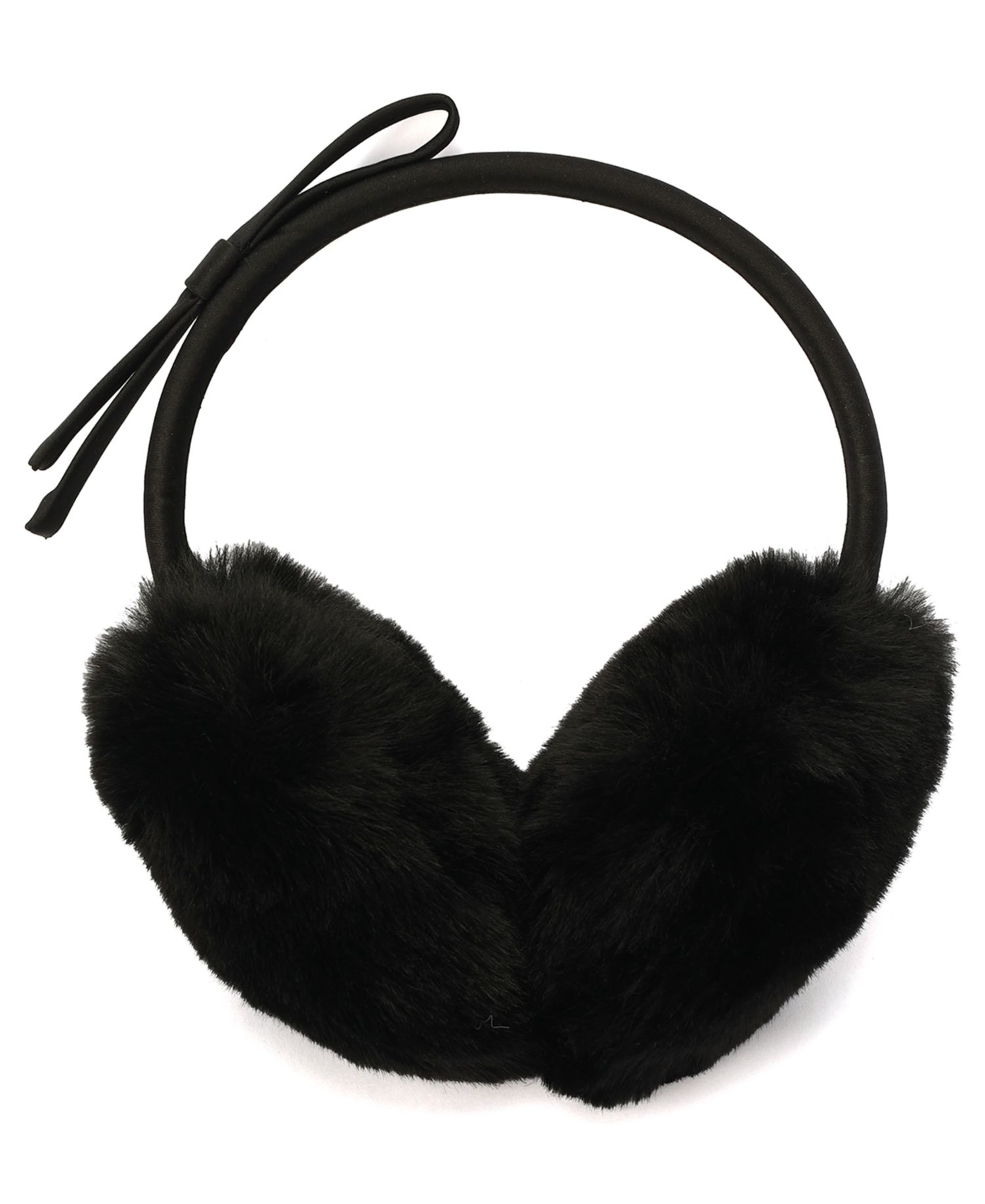 Adjustable Satin Bow Earmuffs