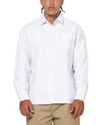 Men's Valhala Pinstripe Long Sleeve Button Up Shirt