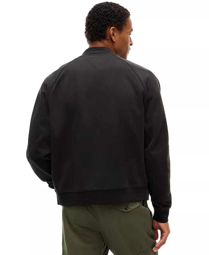 Men's Essential Intechno Full-Zip Knit Bomber Jacket - thumbnail 8