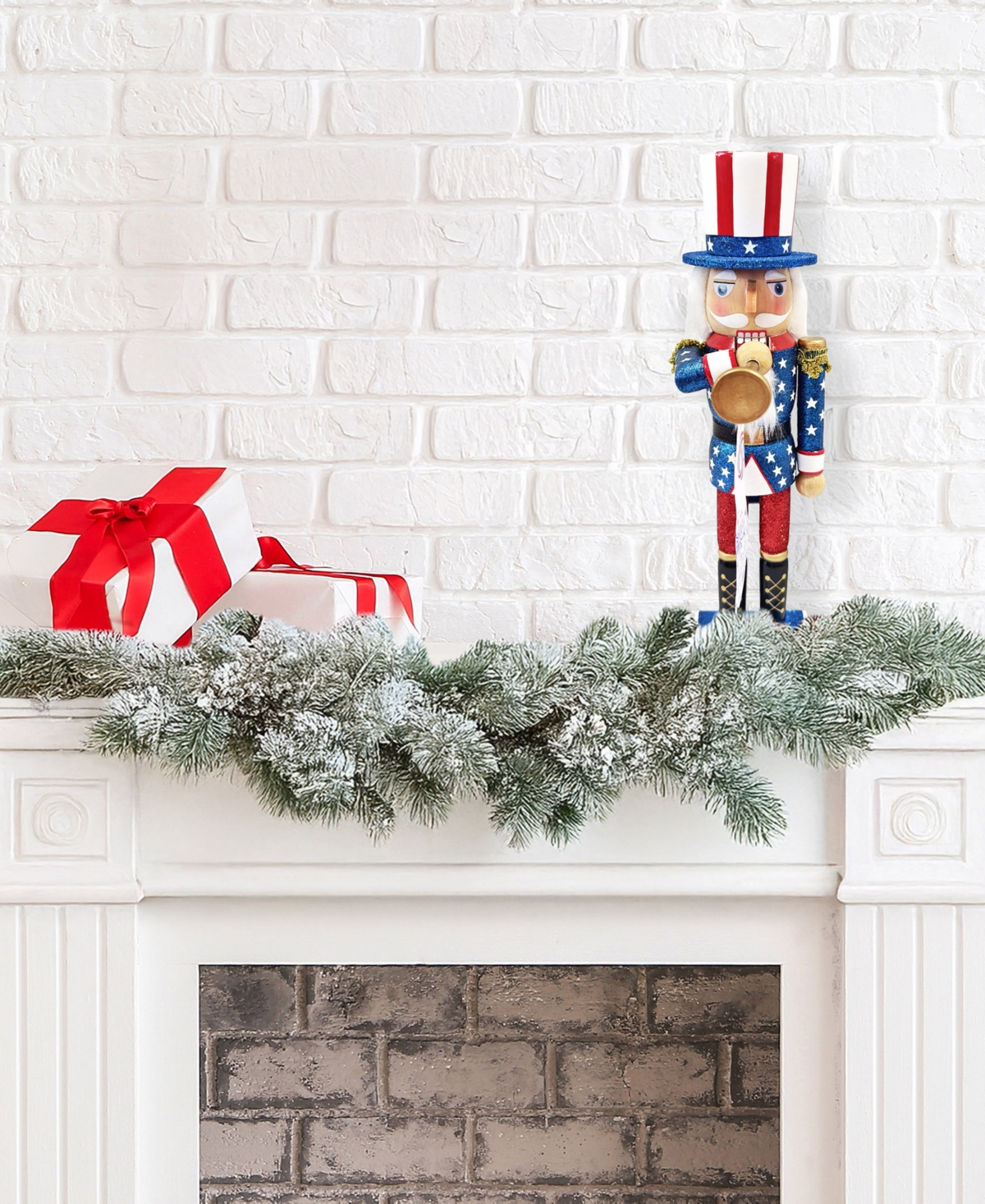 Santa's Workshop 14" 250th Celebration Nutcracker