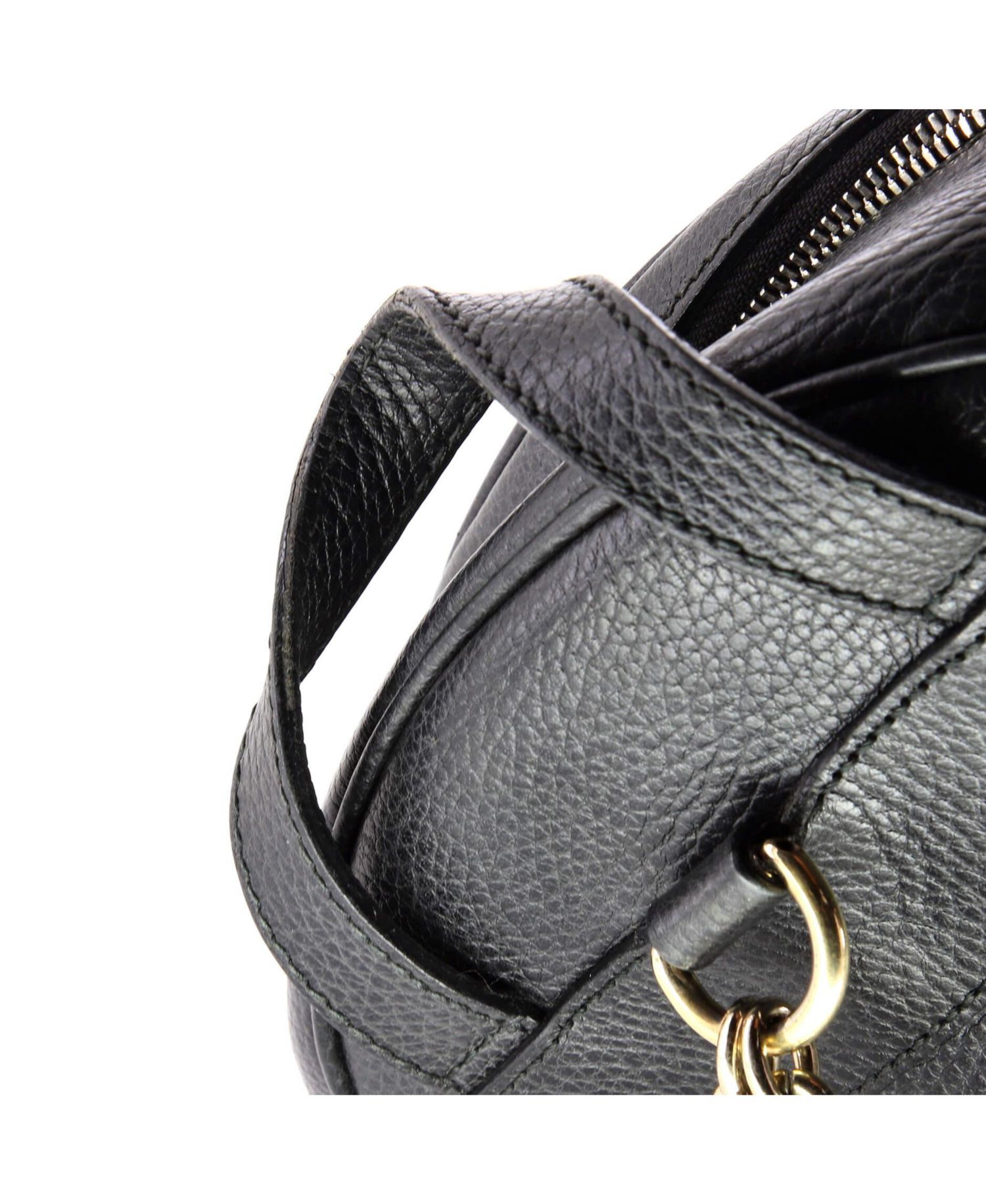 Soho Chain Backpack Leather