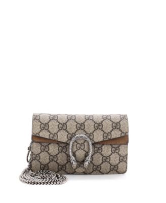 Super Mini Dionysus Bag GG Coated Canvas