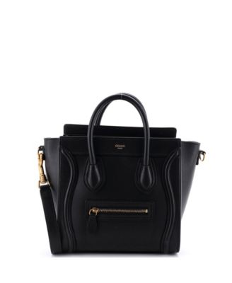 Nano Luggage Bag Smooth Leather