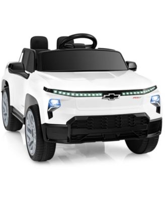 12V Ride-On Truck with Remote Control, LED Lights & Rear Storage, Ages 3-8