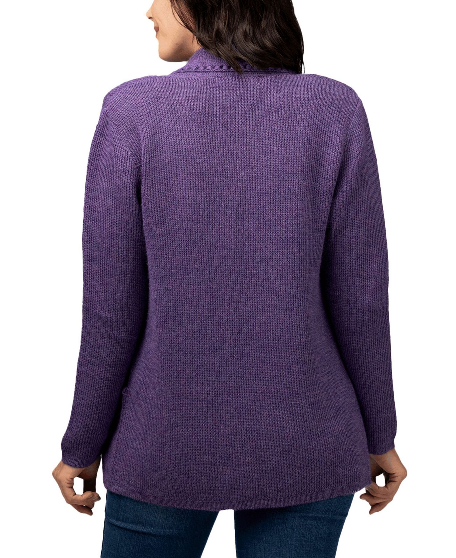 Women's Linda 2 Alpaca-Acrylic Blend Shawl Collar Cardigan