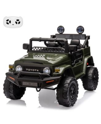 Licensed Toyota Electric Ride On Truck with Remote Control and LED Lights, Up to 66 lbs, Ages 3+