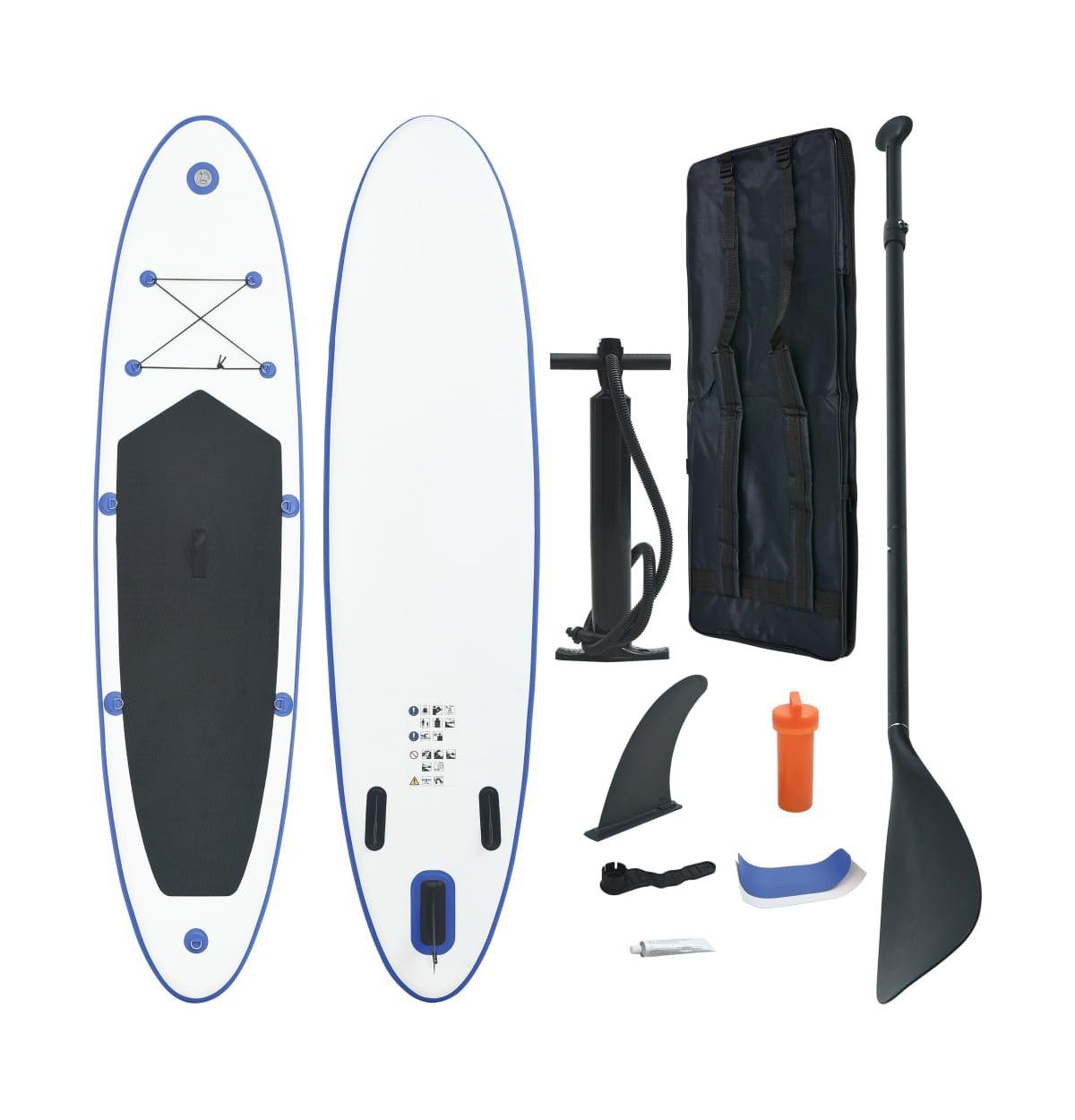 Hikeen Stand Up Paddle Board Set Sup Surfboard Inflatable - Blue
