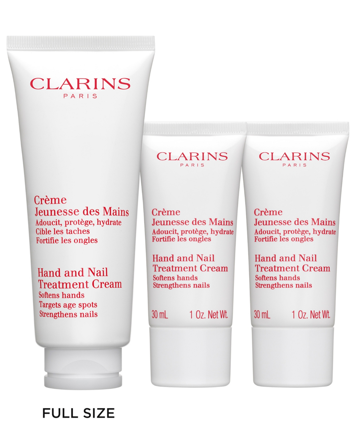Clarins 3-Piece Hand & Nail Nourishing Treatment Cream Gift Set