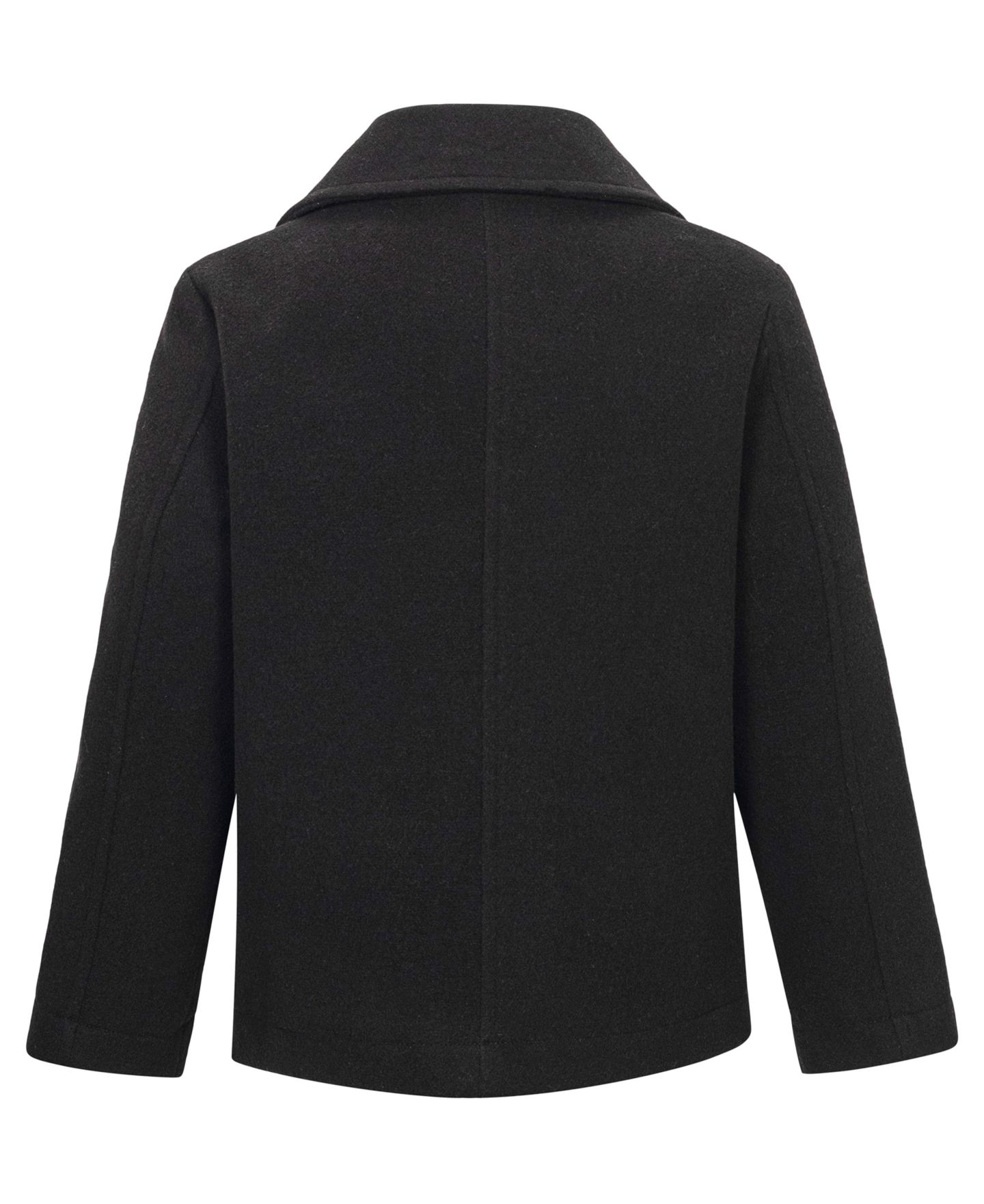 Пальто S Rothschild & CO Classic Double Breasted Button Front Coat для мальчиков, цвет: Чёрный — фото 2