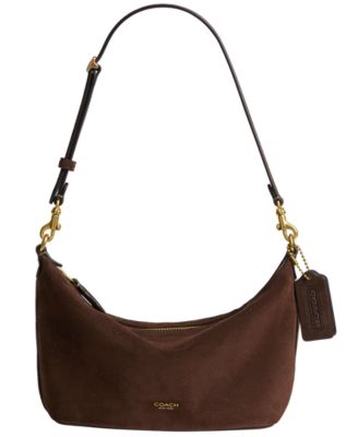 Demi Small Suede Shoulder Handbag