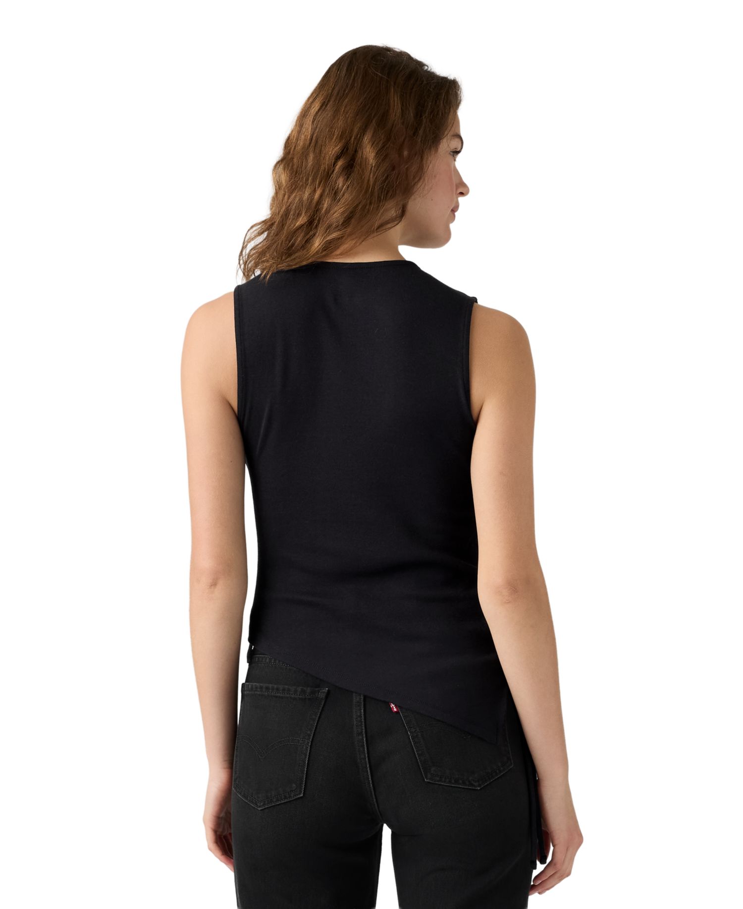 Women's Alila Asymmetrical Ribbed-Knit Tank Top