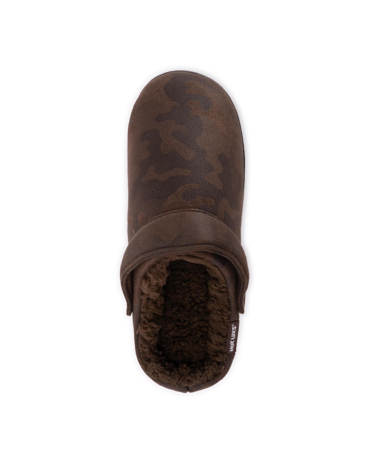 Мужские сабо MUK LUKS Keanu Convertible Clog Slippers, цвет: Коричневый камуфляжный — фото 10
