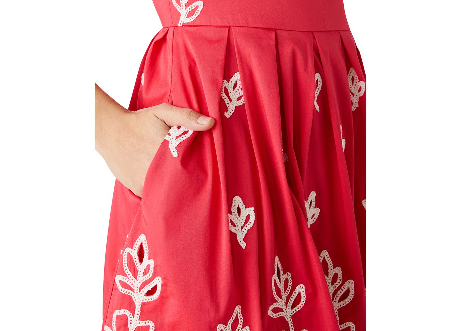 Juniors' Floral-Print Cutout Sweetheart-Neck Dress