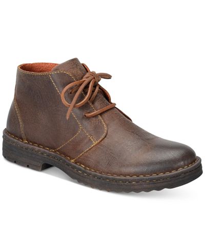 Born Men's Limon Plain-Toe Boots