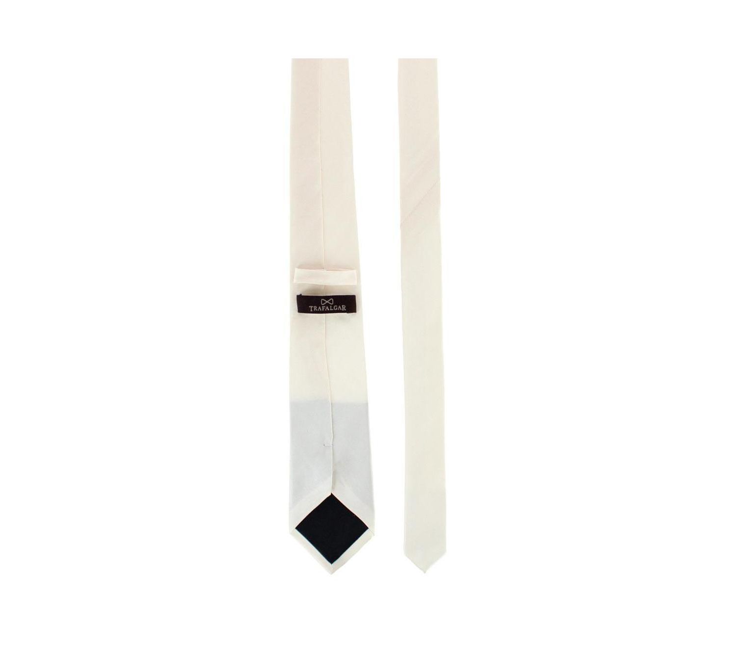 Men's Sutton Solid Color Silk Necktie and Pocket Square Combo