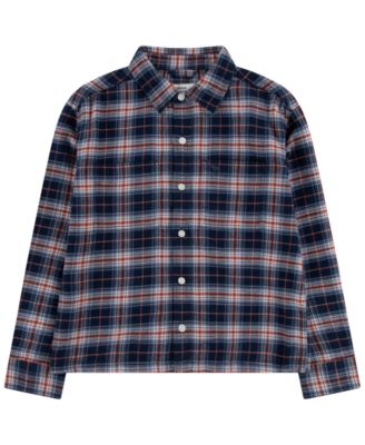 Boys' 5-18 Coastal Local Flannel Plaid Long-Sleeve Shirt