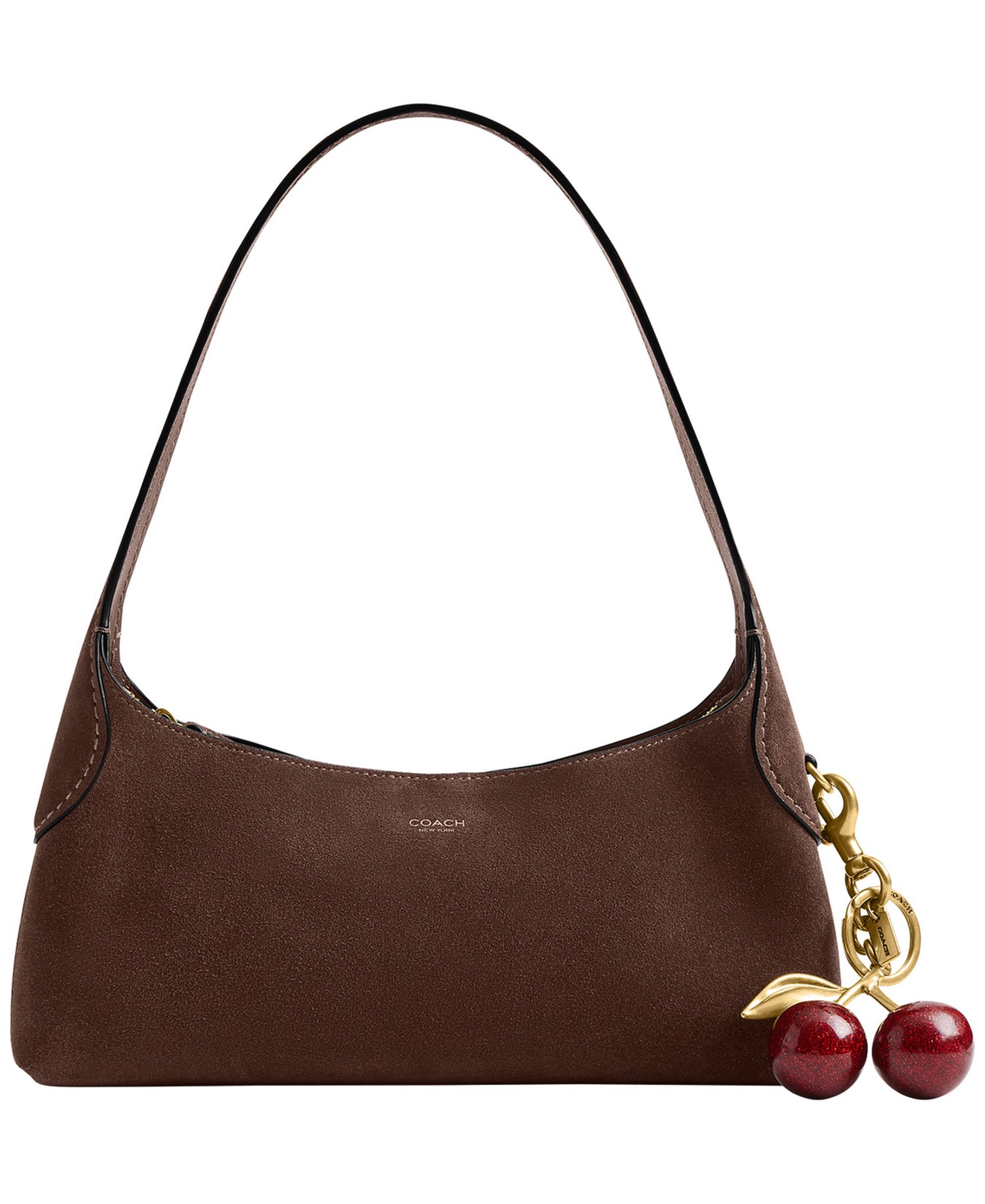 Brooklyn Small Suede Shoulder Bag 26